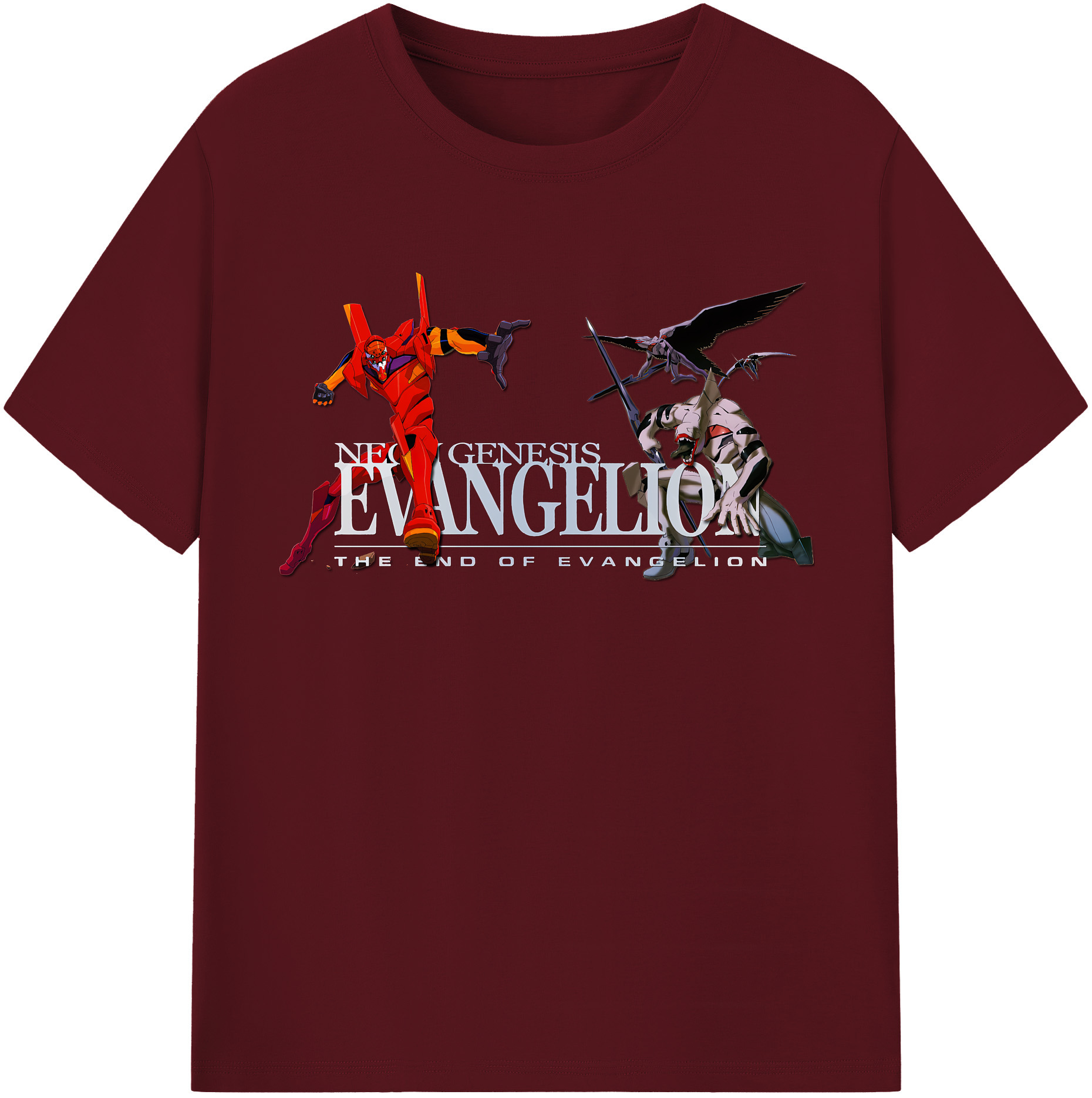 （画像用） EVA 新世紀エヴァンゲリオン 綿100％半袖Tシャツ（フロントプリント）